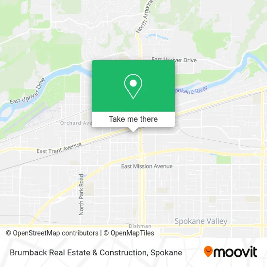Brumback Real Estate & Construction map