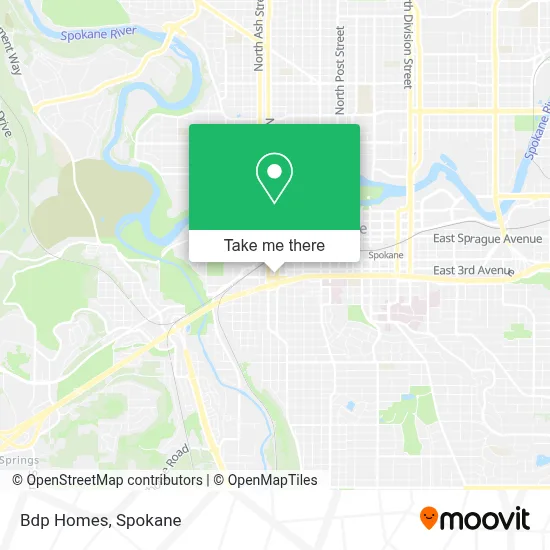 Bdp Homes map