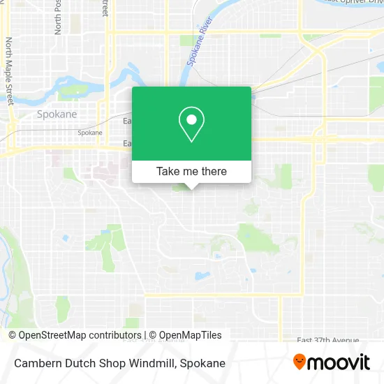 Cambern Dutch Shop Windmill map