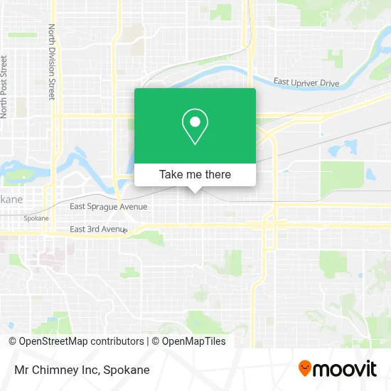 Mr Chimney Inc map