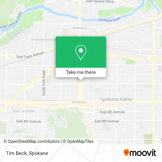 Tim Beck map