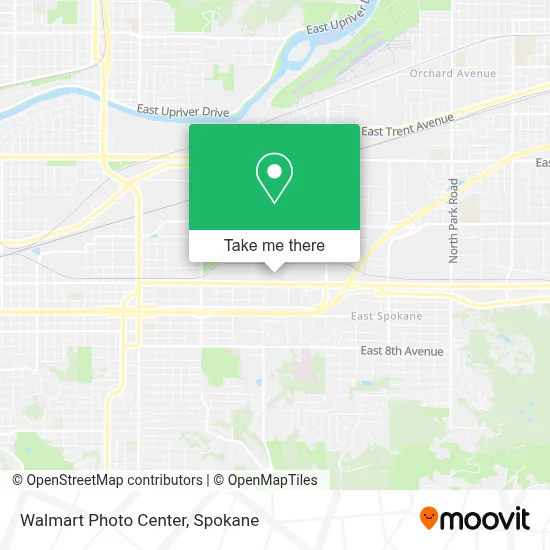 Walmart Photo Center map