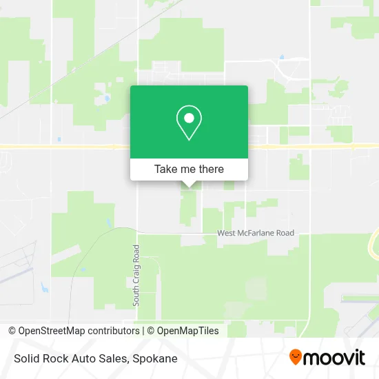 Solid Rock Auto Sales map