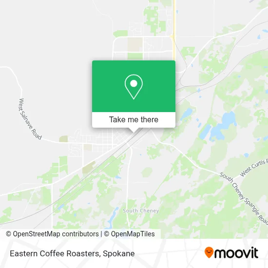 Eastern Coffee Roasters map