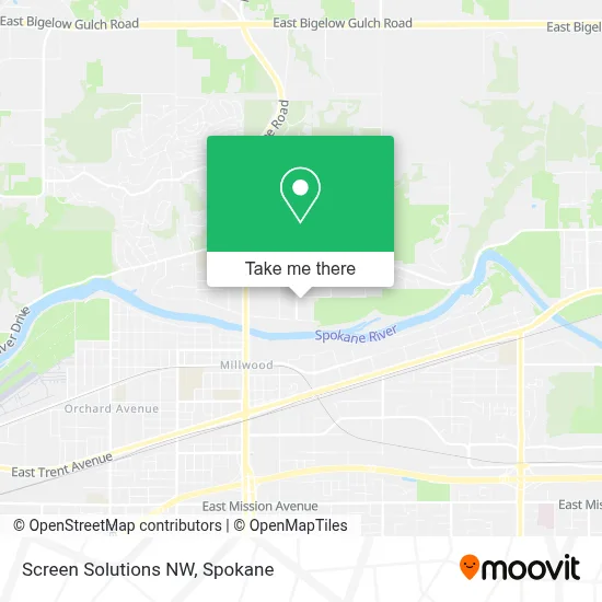 Screen Solutions NW map