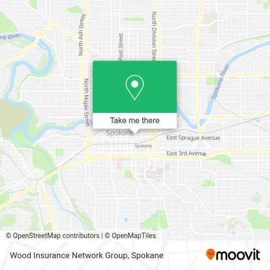Wood Insurance Network Group map