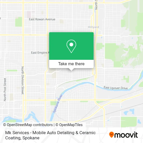 Mk Services - Mobile Auto Detailing & Ceramic Coating map