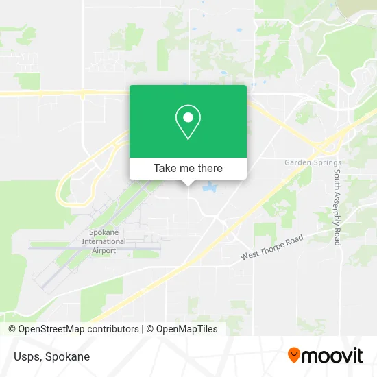 Usps map
