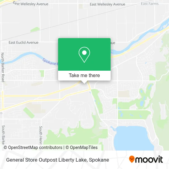 General Store Outpost Liberty Lake map