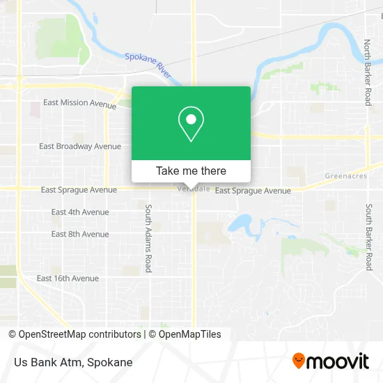 Us Bank Atm map