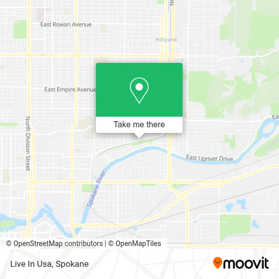 Live In Usa map