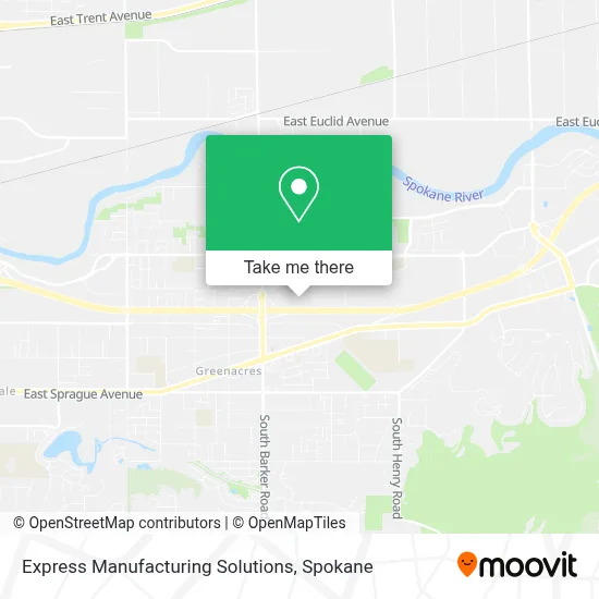 Express Manufacturing Solutions map