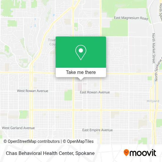 Chas Behavioral Health Center map