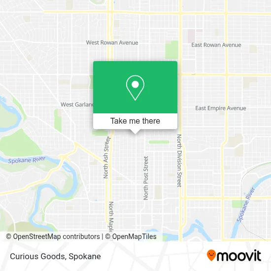 Curious Goods map
