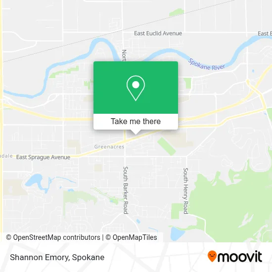 Shannon Emory map