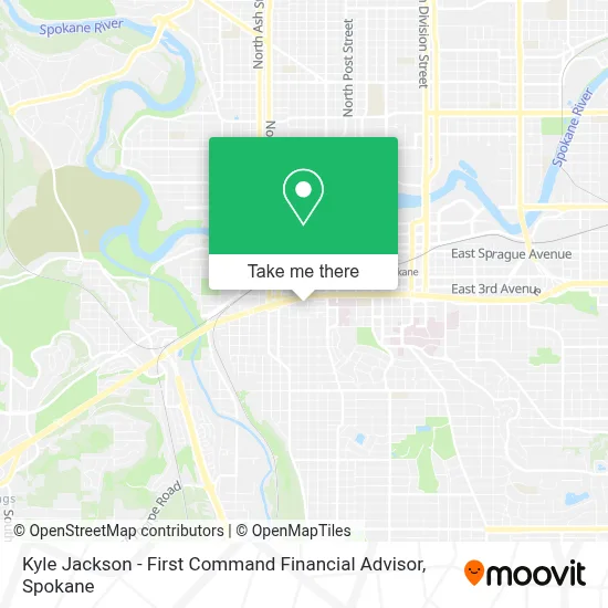 Mapa de Kyle Jackson - First Command Financial Advisor