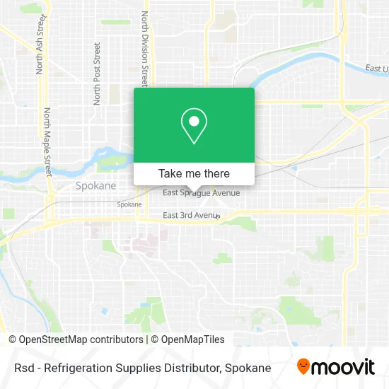 Rsd - Refrigeration Supplies Distributor map