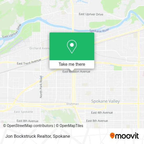 Jon Bockstruck Realtor map