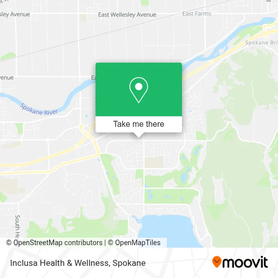 Inclusa Health & Wellness map