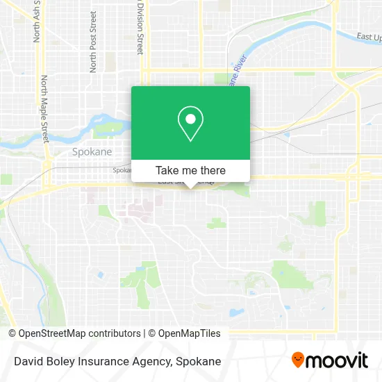 David Boley Insurance Agency map