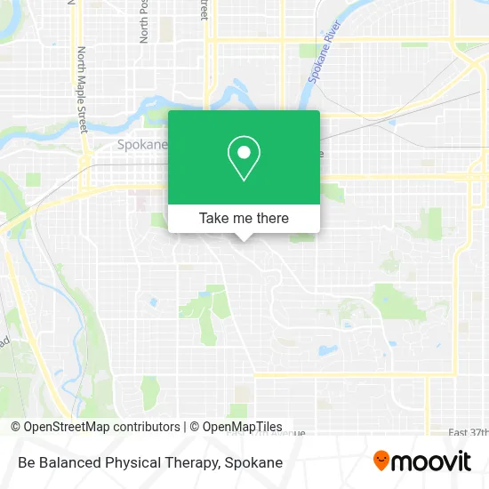 Be Balanced Physical Therapy map