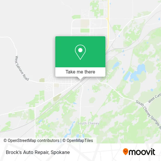 Brock's Auto Repair map