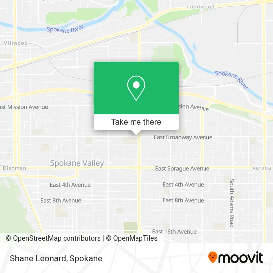 Shane Leonard map