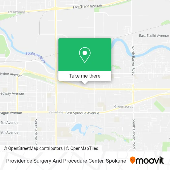 Providence Surgery And Procedure Center map
