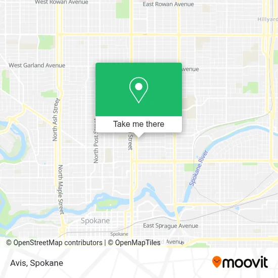 Avis map