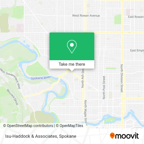 Isu-Haddock & Associates map