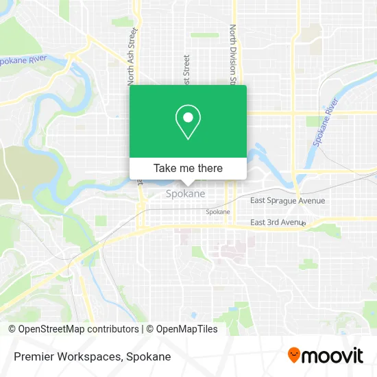 Premier Workspaces map