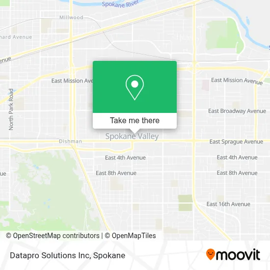 Datapro Solutions Inc map