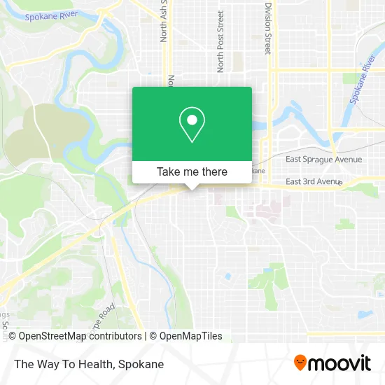 The Way To Health map
