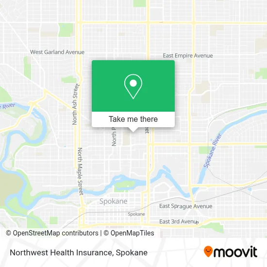 Northwest Health Insurance map