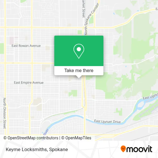 Keyme Locksmiths map