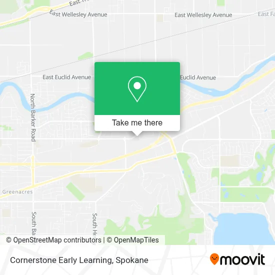 Cornerstone Early Learning map