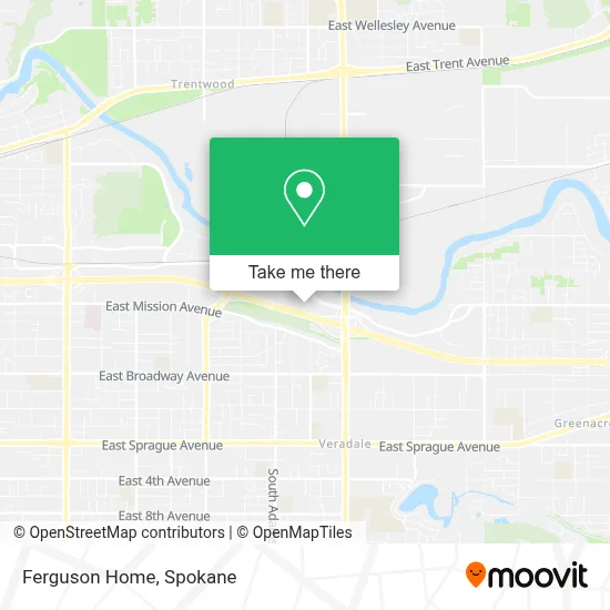 Ferguson Home map