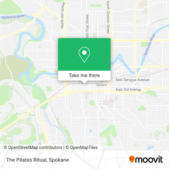 The Pilates Ritual map