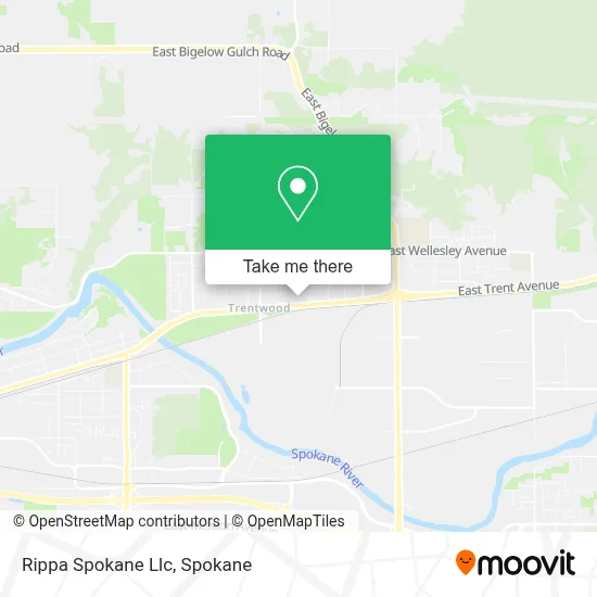 Rippa Spokane Llc map