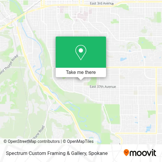 Spectrum Custom Framing & Gallery map