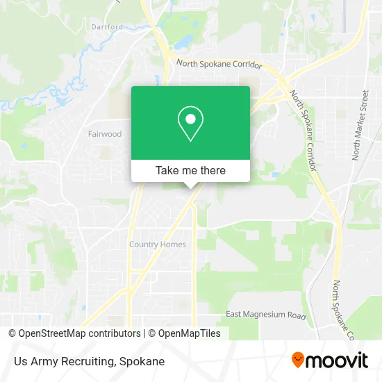 Us Army Recruiting map