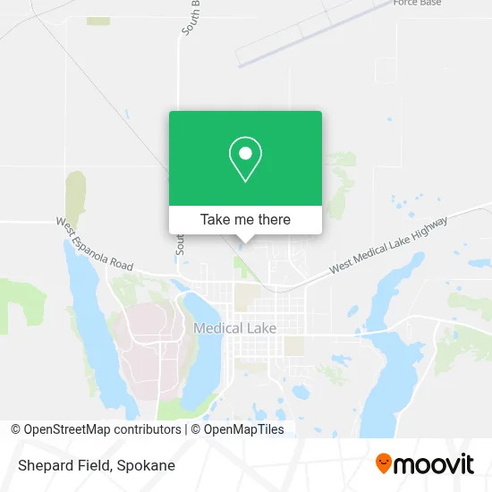 Shepard Field map
