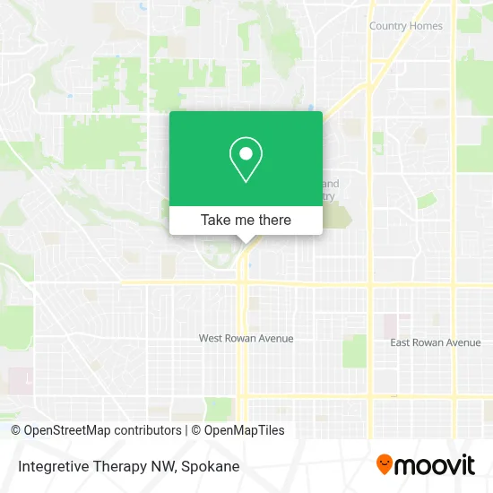 Integretive Therapy NW map