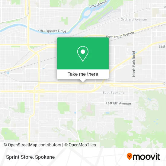 Sprint Store map