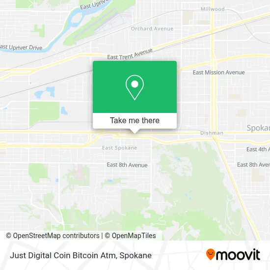 Just Digital Coin Bitcoin Atm map