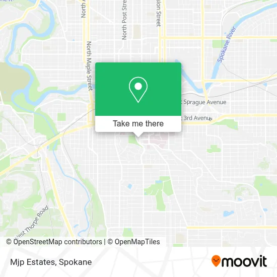 Mjp Estates map