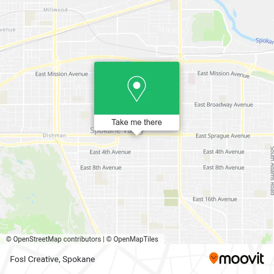 Fosl Creative map