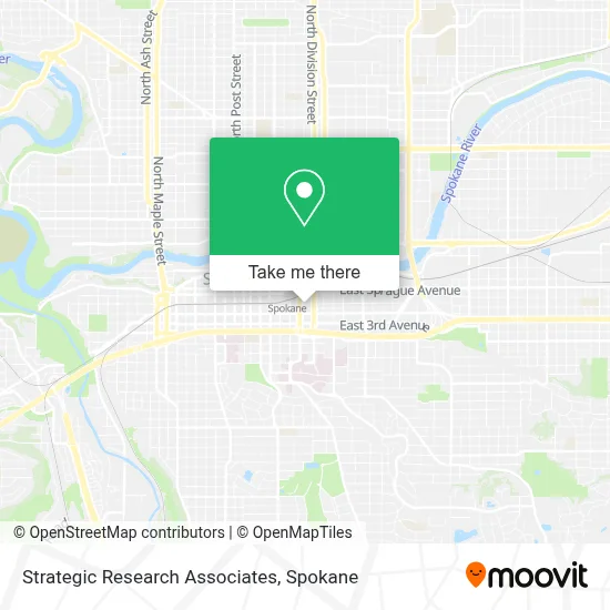 Strategic Research Associates map
