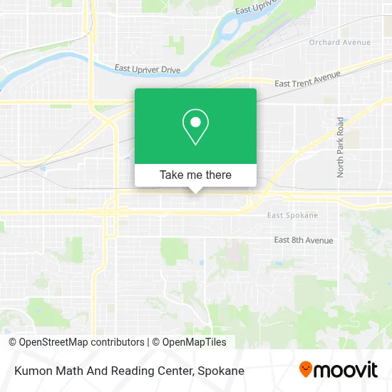 Kumon Math And Reading Center map