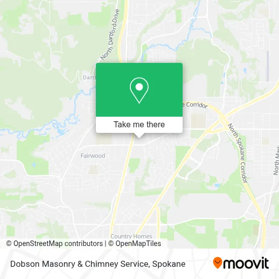 Dobson Masonry & Chimney Service map